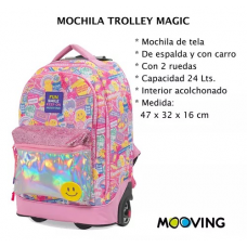 MOCHILA MOOVING 1610224 CARRO MAGIC