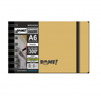 CUADERNO ROME 74018 A6 PAISAJE X30HJS 300GRS LISO