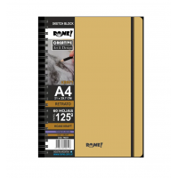 CUADERNO ROME 74037 A4 RETRATO X60HJS 125GRS LISO KRAFT