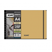 CUADERNO ROME 74030 A4 PAISAJE X20HJS 250GRS LISO NATURALE