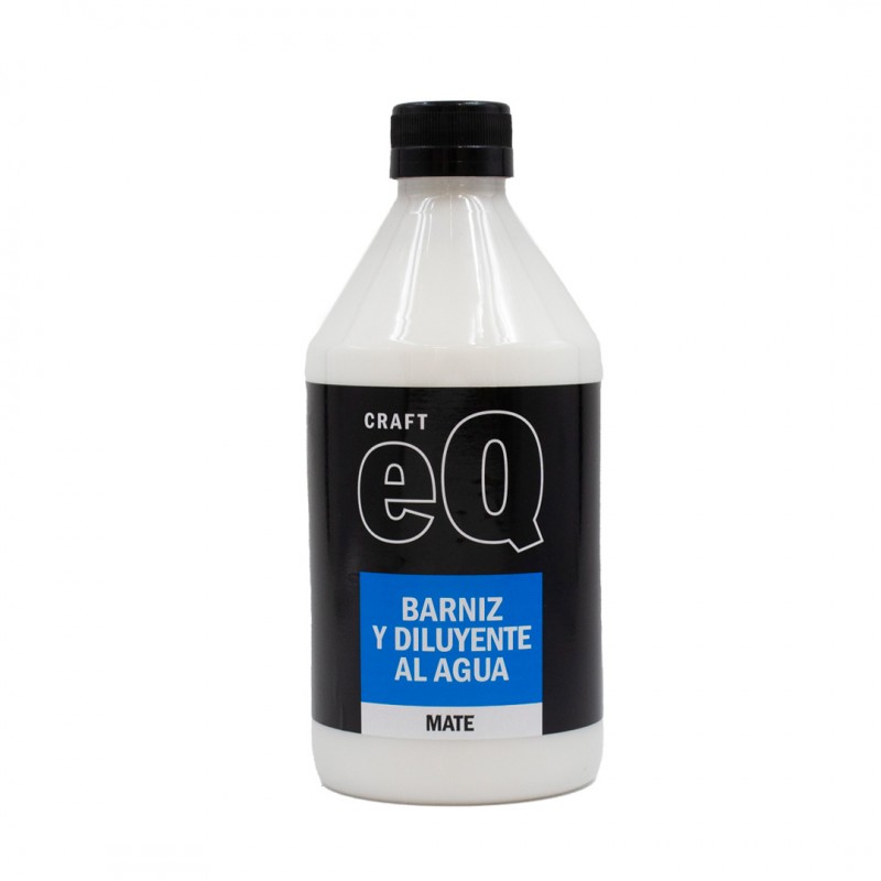 BARNIZ EQ DILUYENTE AL AGUA X500CC. MATE BARNIZ EQ DILUYENTE AL AGUA X500CC. MATE