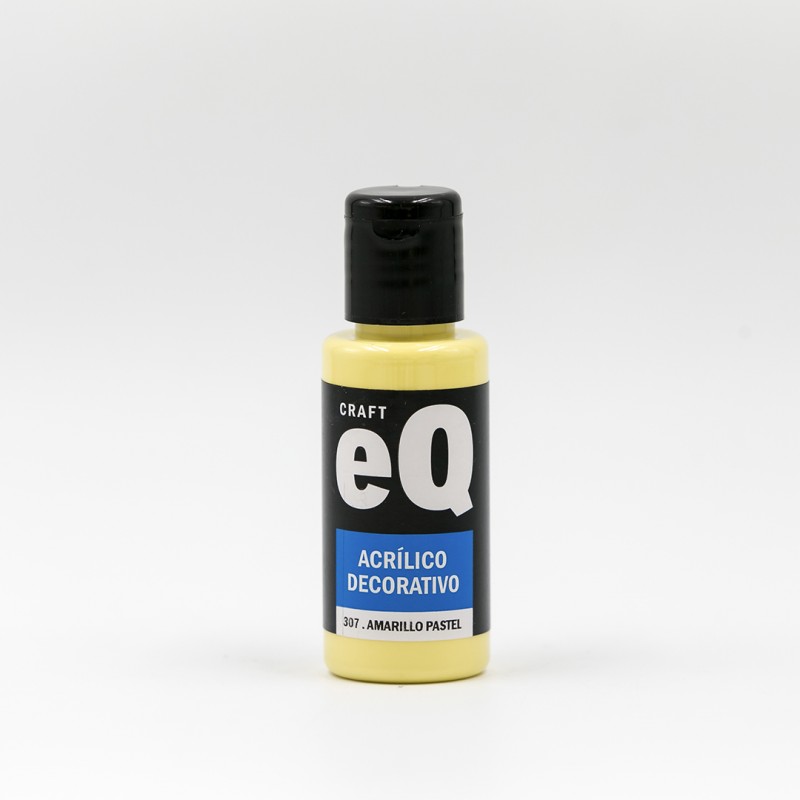 ACRILICO EQ DECORATIVO X50CC. 307 AMARILLO PASTEL ACRILICO EQ DECORATIVO X50CC. 307 AMARILLO PASTEL