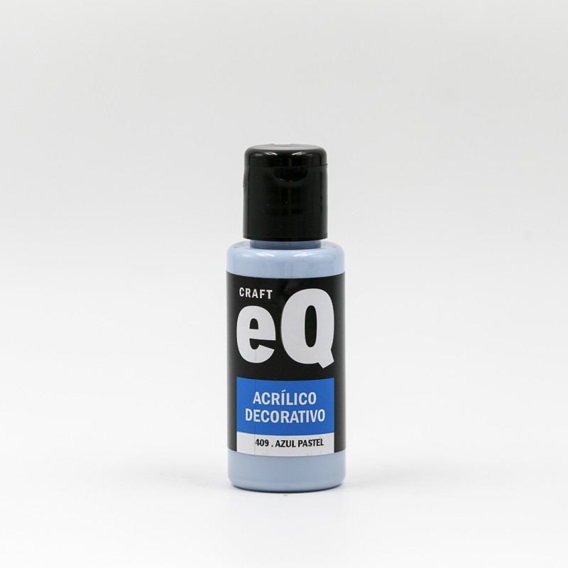 ACRILICO EQ DECORATIVO X50CC. 409 AZUL PASTEL ACRILICO EQ DECORATIVO X50CC. 409 AZUL PASTEL