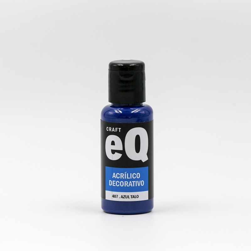 ACRILICO EQ DECORATIVO X50CC. 407 AZUL TALO ACRILICO EQ DECORATIVO X50CC. 407 AZUL TALO