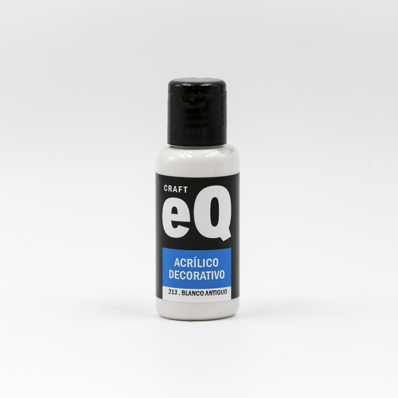 ACRILICO EQ DECORATIVO X50CC. 213 BLANCO ANTIGUO ACRILICO EQ DECORATIVO X50CC. 213 BLANCO ANTIGUO