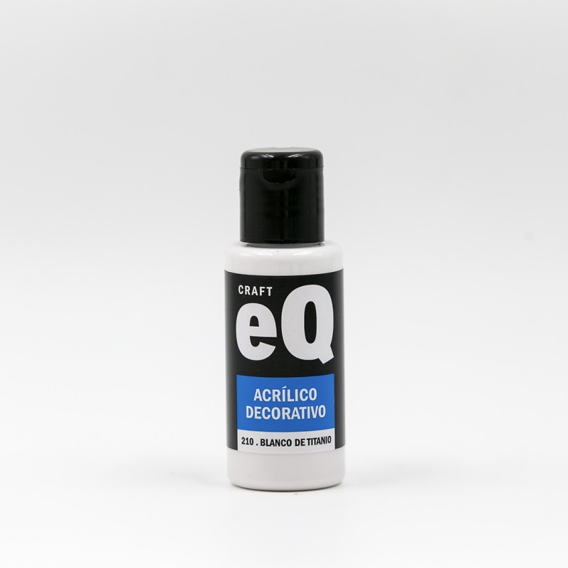 ACRILICO EQ DECORATIVO X50CC. 210 BLANCO DE TITANIO ACRILICO EQ DECORATIVO X50CC. 210 BLANCO DE TITANIO