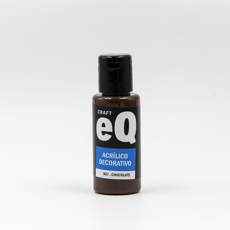 ACRILICO EQ DECORATIVO X50CC. 807 CHOCOLATE ACRILICO EQ DECORATIVO X50CC. 807 CHOCOLATE