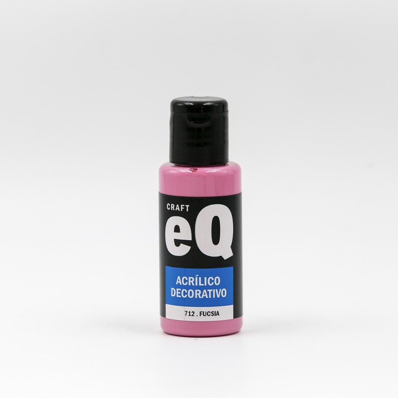 ACRILICO EQ DECORATIVO X50CC. 712 FUCSIA ACRILICO EQ DECORATIVO X50CC. 712 FUCSIA