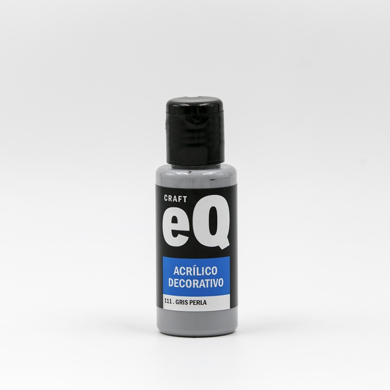 ACRILICO EQ DECORATIVO X50CC. 111 GRIS PERLA ACRILICO EQ DECORATIVO X50CC. 111 GRIS PERLA