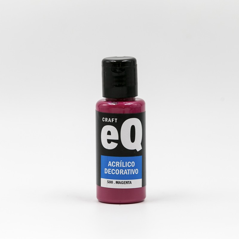 ACRILICO EQ DECORATIVO X50CC. 500 MAGENTA ACRILICO EQ DECORATIVO X50CC. 500 MAGENTA