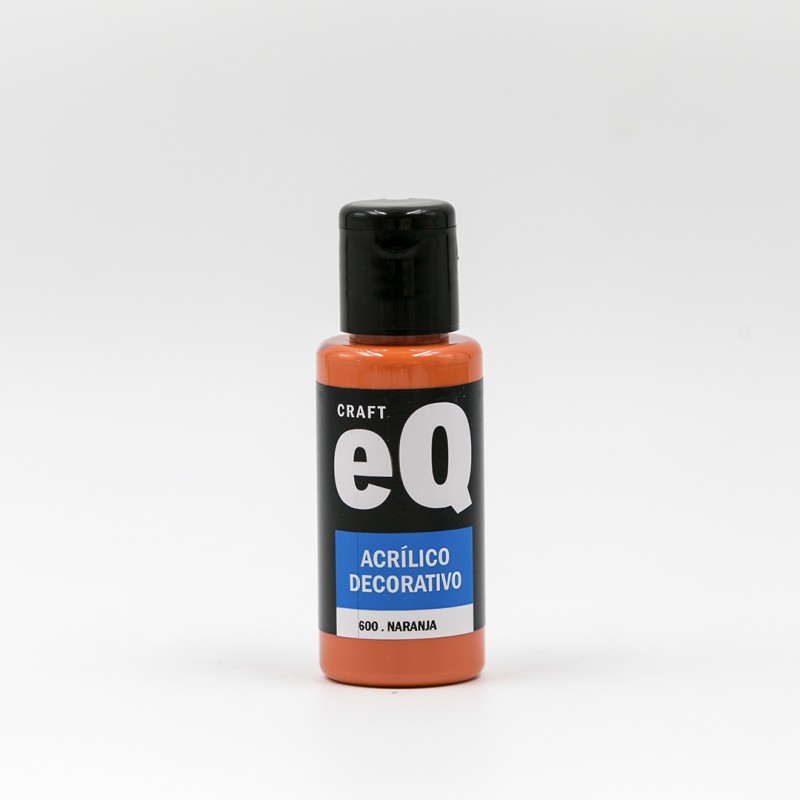 ACRILICO EQ DECORATIVO X50CC. 600 NARANJA ACRILICO EQ DECORATIVO X50CC. 600 NARANJA