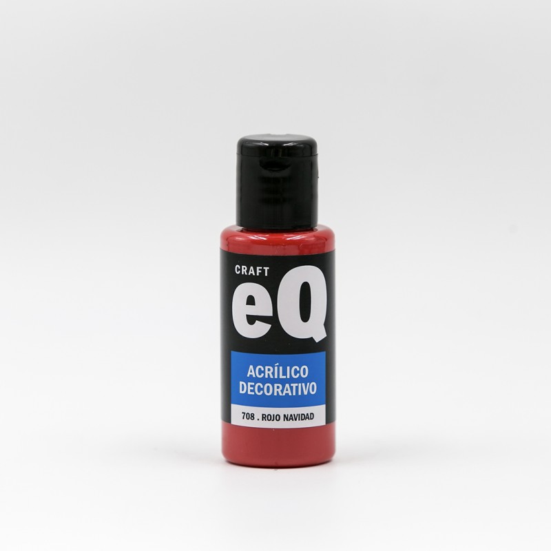 ACRILICO EQ DECORATIVO X50CC. 703 ROJO CARMESI ACRILICO EQ DECORATIVO X50CC. 703 ROJO CARMESI