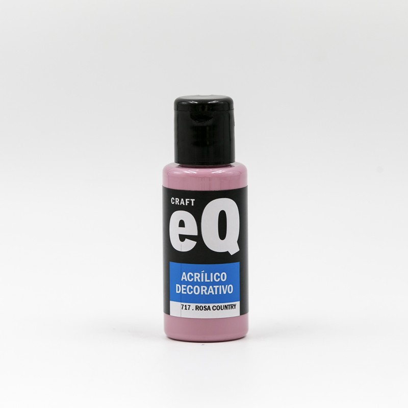 ACRILICO EQ DECORATIVO X50CC. 717 ROSA COUNTRY ACRILICO EQ DECORATIVO X50CC. 717 ROSA COUNTRY