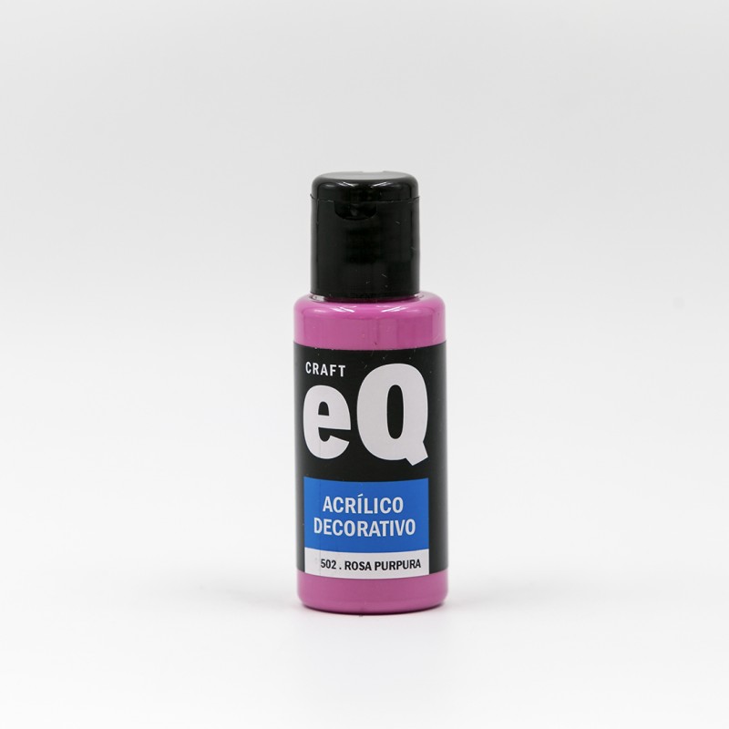 ACRILICO EQ DECORATIVO X50CC. 502 ROSA PURPURA ACRILICO EQ DECORATIVO X50CC. 502 ROSA PURPURA