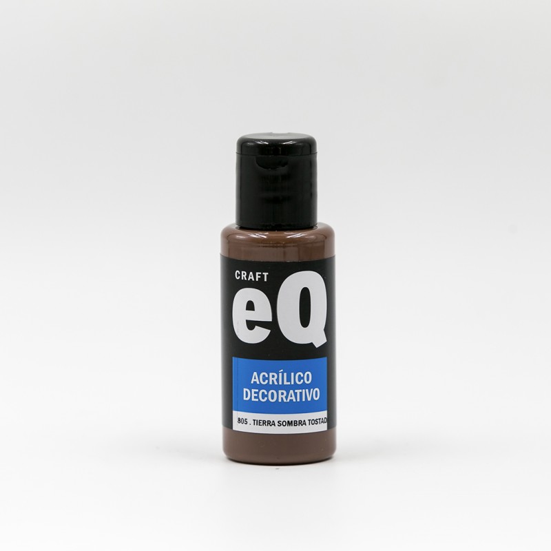 ACRILICO EQ DECORATIVO X50CC. 805 TIERRA SOMBRA TOSTADA ACRILICO EQ DECORATIVO X50CC. 805 TIERRA SOMBRA TOSTADA