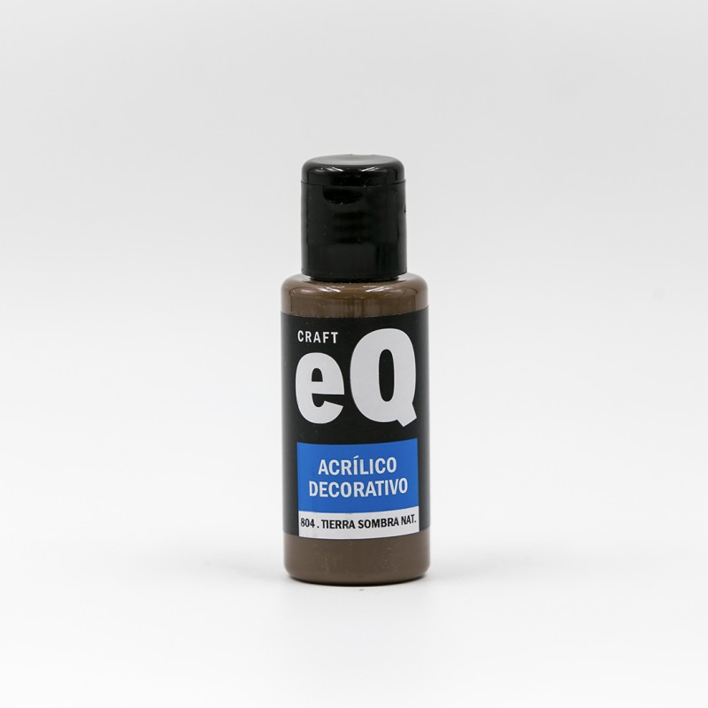 ACRILICO EQ DECORATIVO X50CC. 804 TIERRA SOMBRA NATURAL ACRILICO EQ DECORATIVO X50CC. 804 TIERRA SOMBRA NATURAL