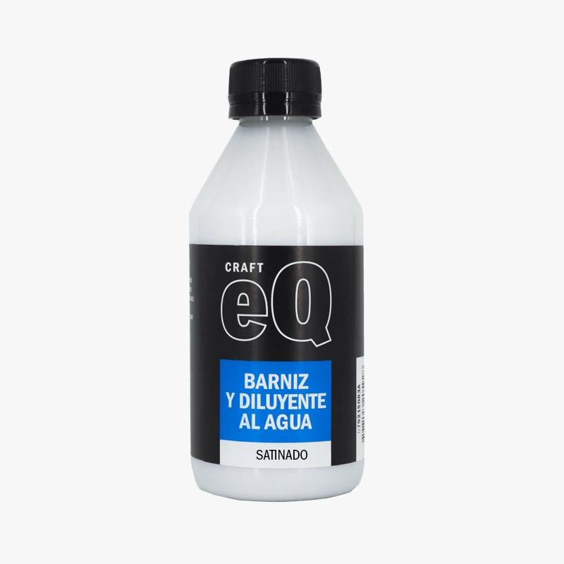 BARNIZ EQ DILUYENTE AL AGUA X250CC. SATINADO BARNIZ EQ DILUYENTE AL AGUA X250CC. SATINADO