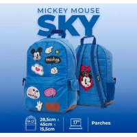 MOCHILA MOOVING 1618324 MICKEY SKY                                                                  