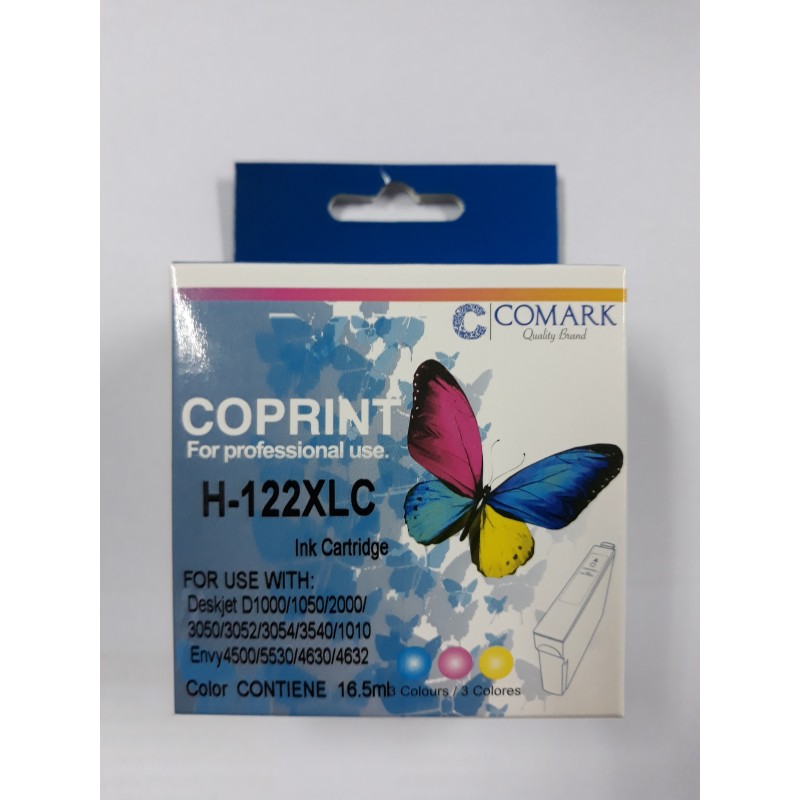 Cartucho de tinta Coprint HP 122 XL Color Cartucho de tinta Coprint HP 122 XL Color