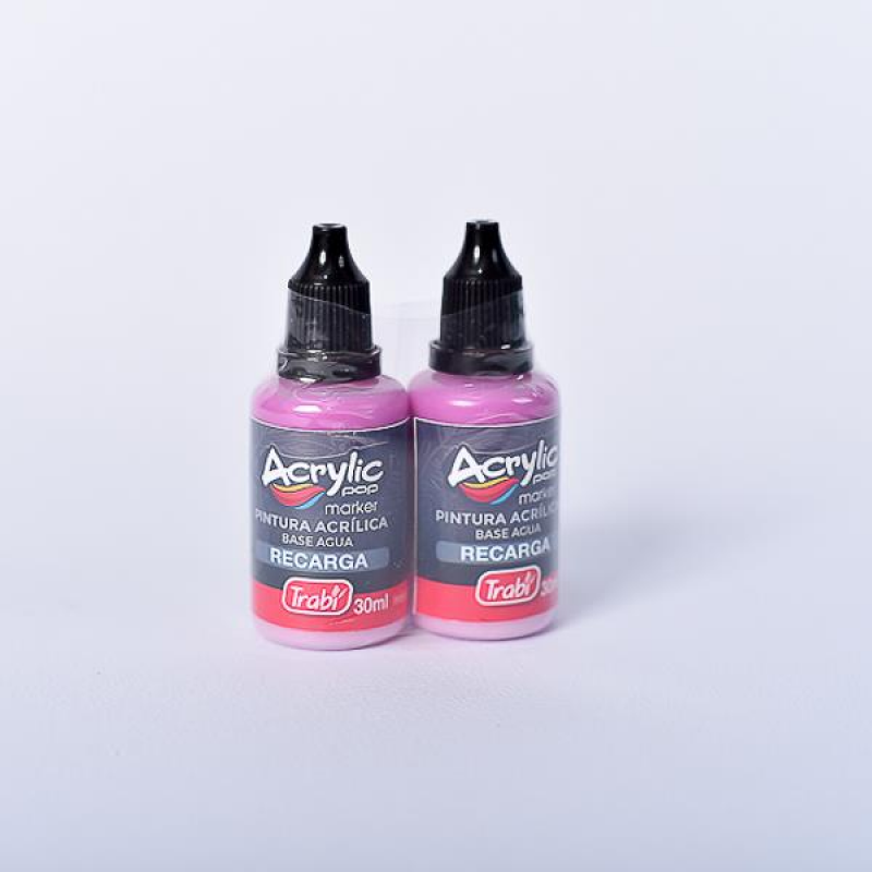 TINTA TRABI RECARGA CHALK GLASS X 30ML. ROSA