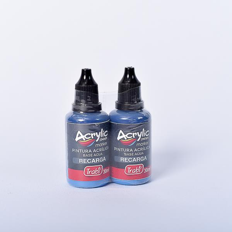 TINTA TRABI RECARGA CHALK GLASS X 30ML. CELESTE TINTA TRABI RECARGA CHALK GLASS X 30ML. CELESTE
