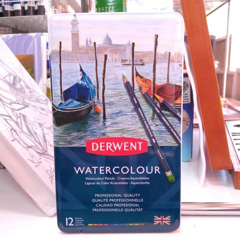 LAPICES DERWENT WATERCOLOR X 12 LAPICES DERWENT WATERCOLOR X 12
