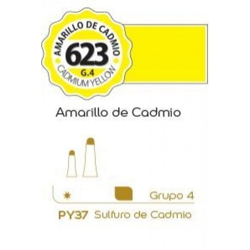 OLEO ALBA 623 18 ML AMARILLO CADMIO