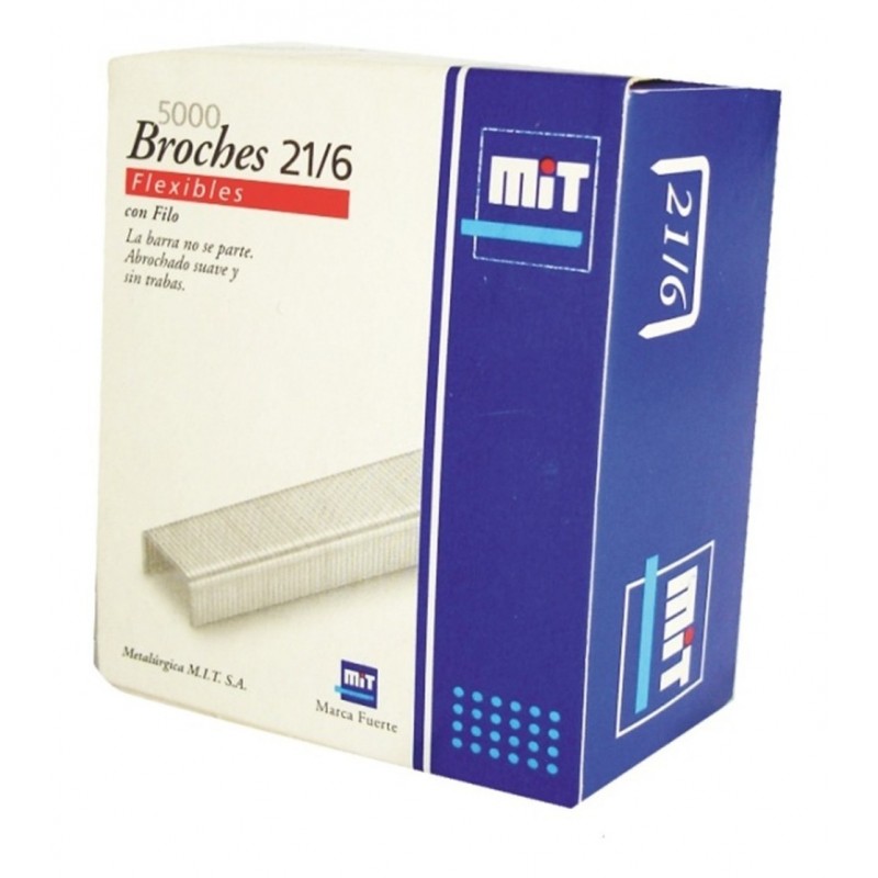 Broches Mit Nº21/6 x 5000