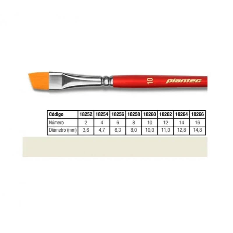 PINCEL PLAN TEC 8250 12 BISEL