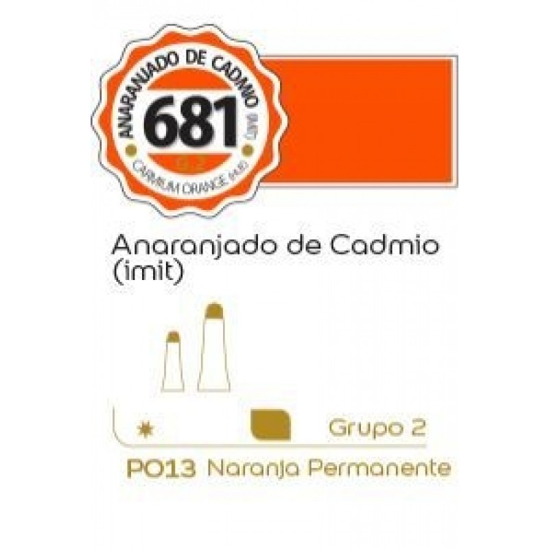 OLEO ALBA 681 60 ML ANARANJADO CADMIO IMIT OLEO ALBA 681 60 ML ANARANJADO CADMIO IMIT