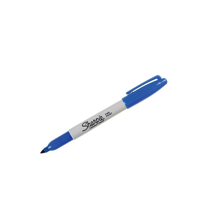 MARCADOR SHARPIE FINO AZUL MARCADOR SHARPIE FINO AZUL