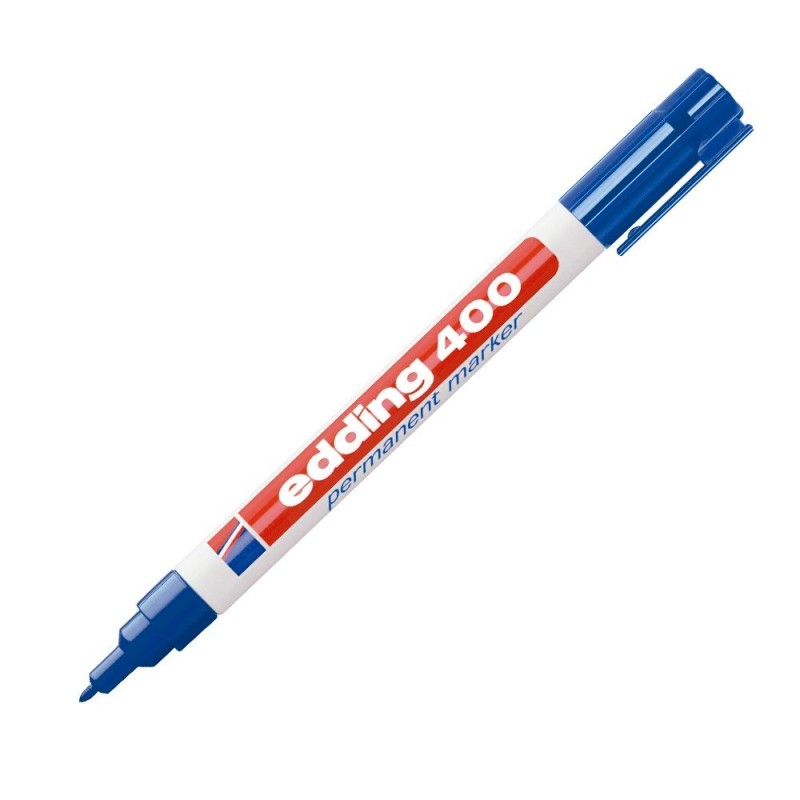 Marcador Edding 400 Azul Marcador Edding 400 Azul