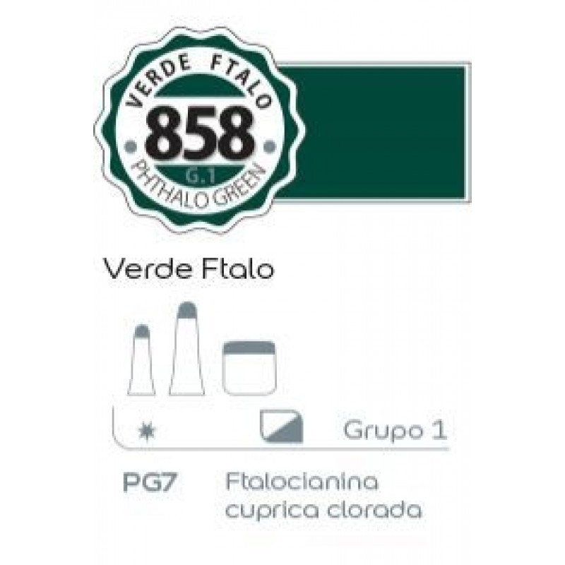 ACRILICO ALBA 858 18 ML VERDE FTALO ACRILICO ALBA 858 18 ML VERDE FTALO