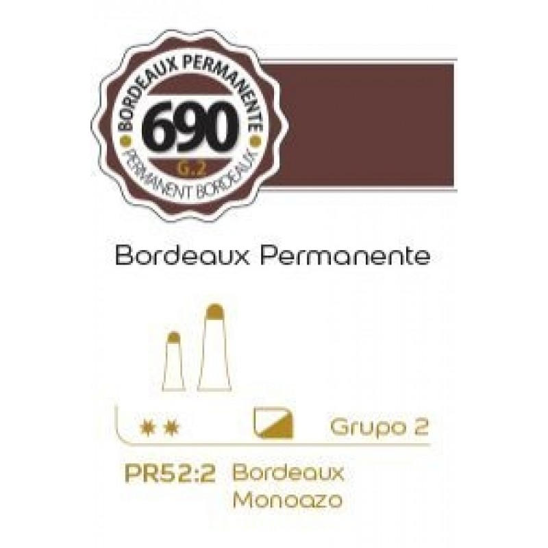 OLEO ALBA 690 18 ML BORDEAUX PERMANE OLEO ALBA 690 18 ML BORDEAUX PERMANE
