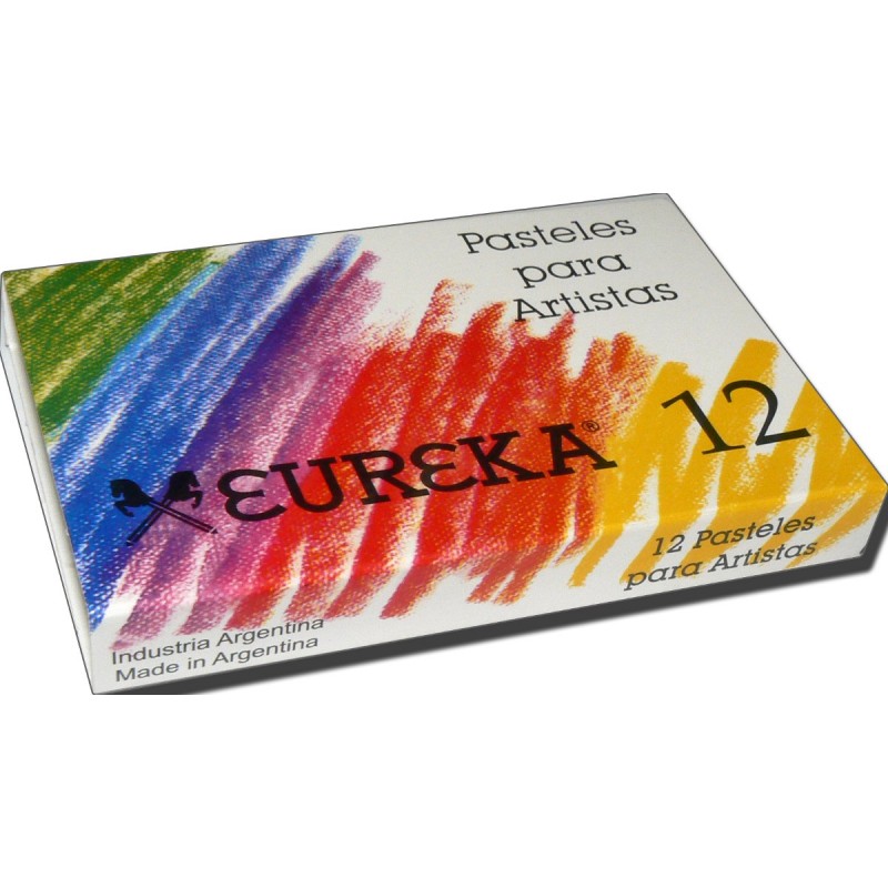 Pasteles para artistas Eureka x 12 colores