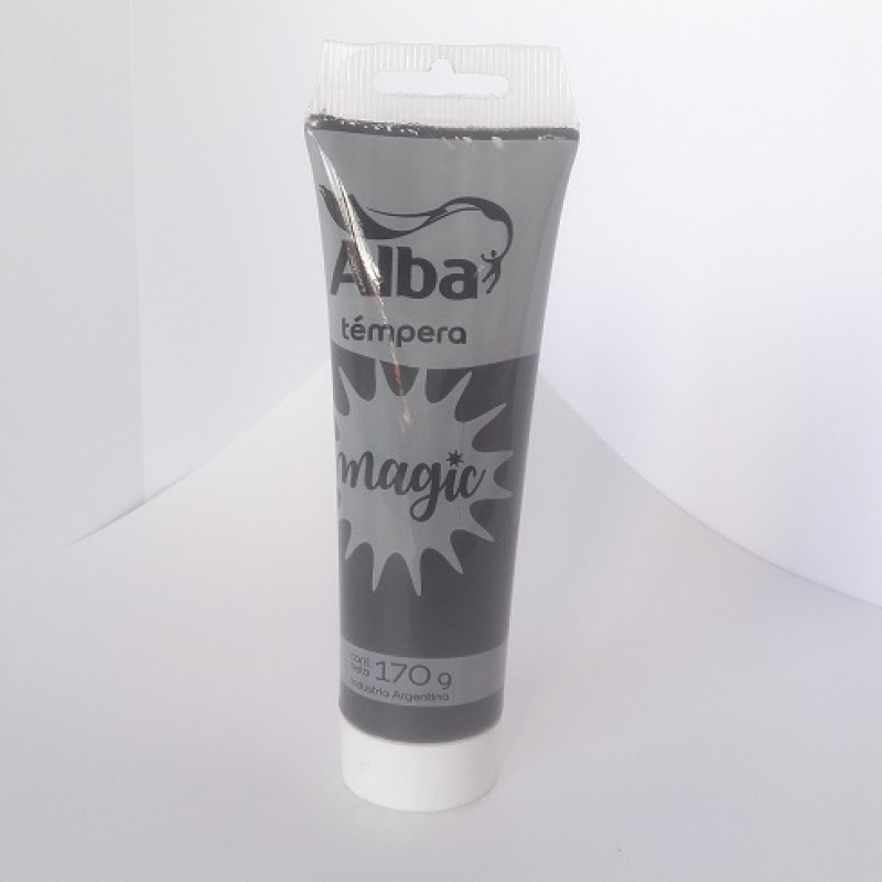 TEMPERA ALBA MAGIC X 170GR NEGRO TEMPERA ALBA MAGIC X 170GR NEGRO
