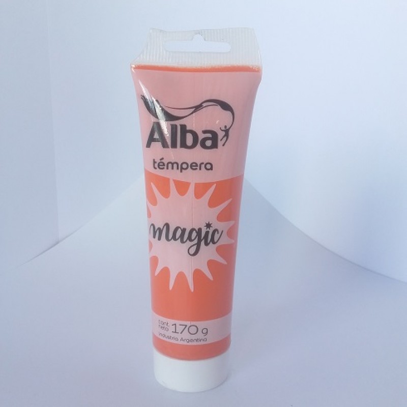 TEMPERA ALBA MAGIC X 170GR NARANJA TEMPERA ALBA MAGIC X 170GR NARANJA