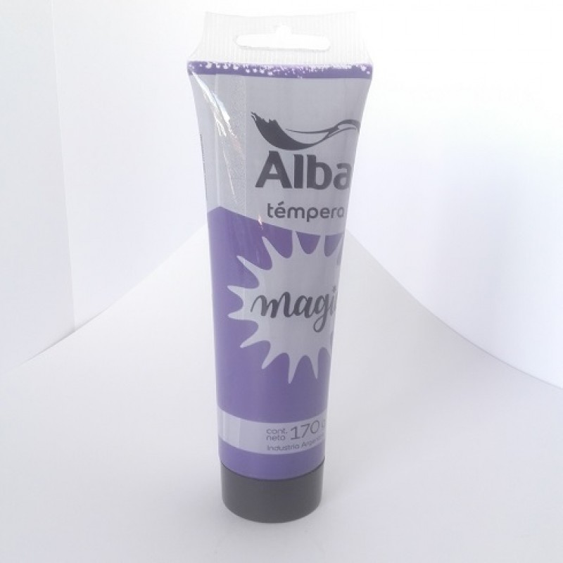 TEMPERA ALBA MAGIC X 170GR VIOLETA TEMPERA ALBA MAGIC X 170GR VIOLETA
