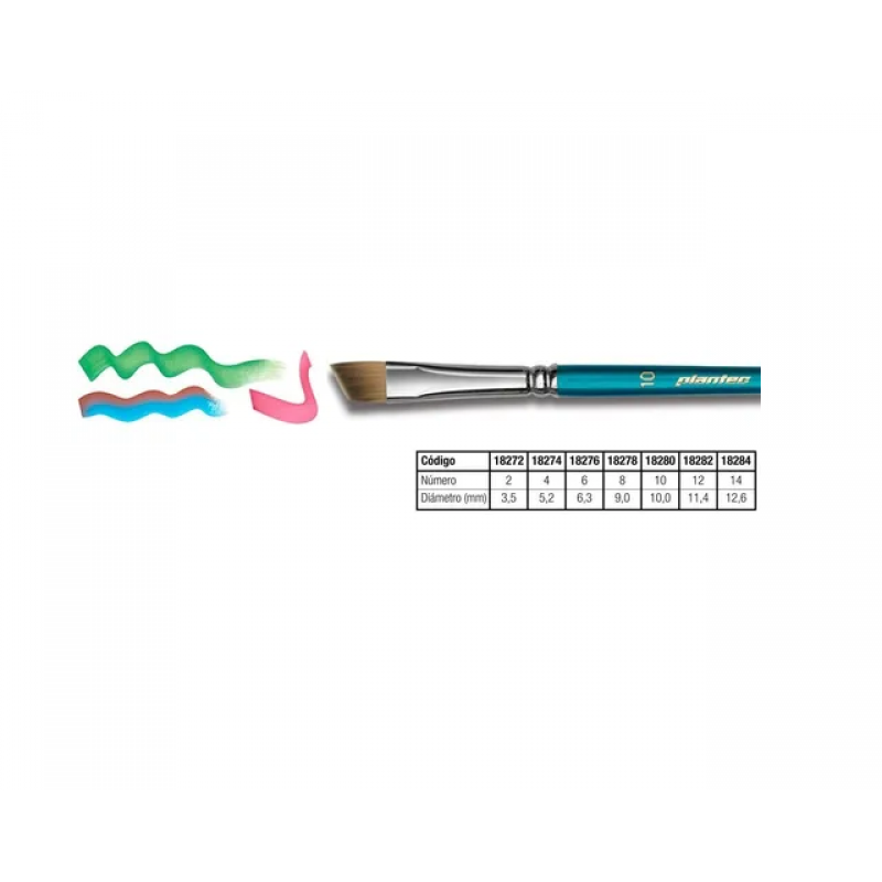 PINCEL PLAN TEC 8270 BISEL FUME N°6 PINCEL PLAN TEC 8270 BISEL FUME N°6