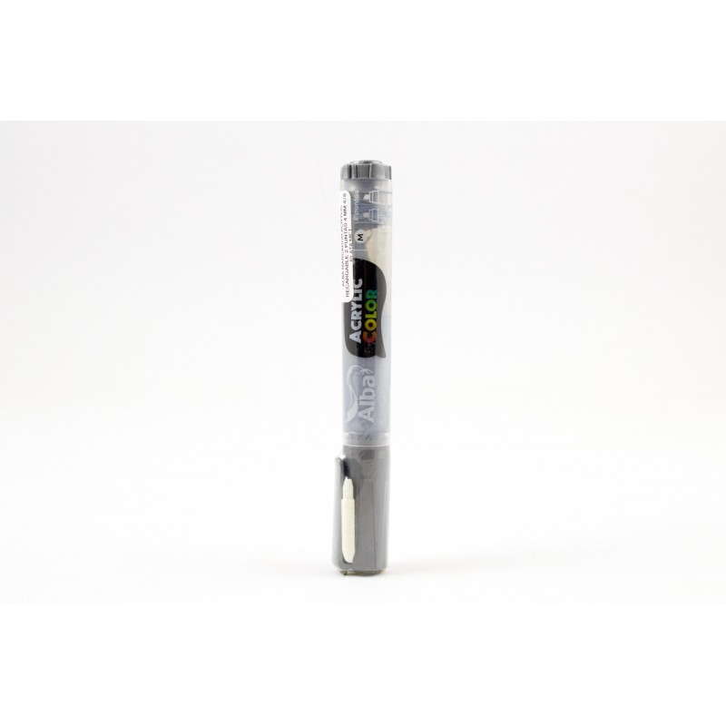 MARCADOR ALBA ACRYLIC M 478 PLATA 4 MM MARCADOR ALBA ACRYLIC M 478 PLATA 4 MM