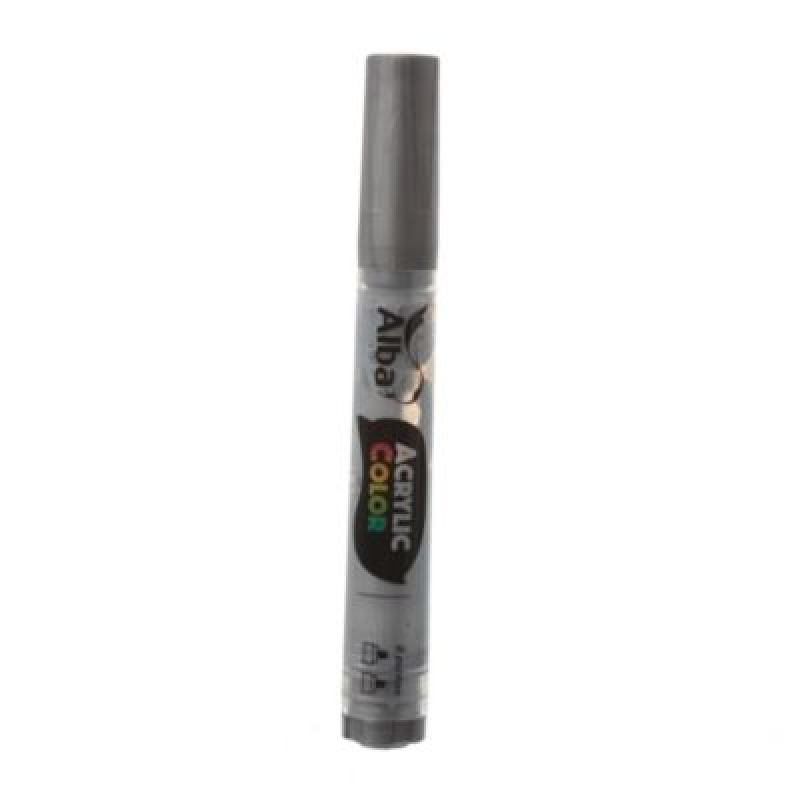MARCADOR ALBA ACRYLIC M 489 GRIS 4 MM MARCADOR ALBA ACRYLIC M 489 GRIS 4 MM