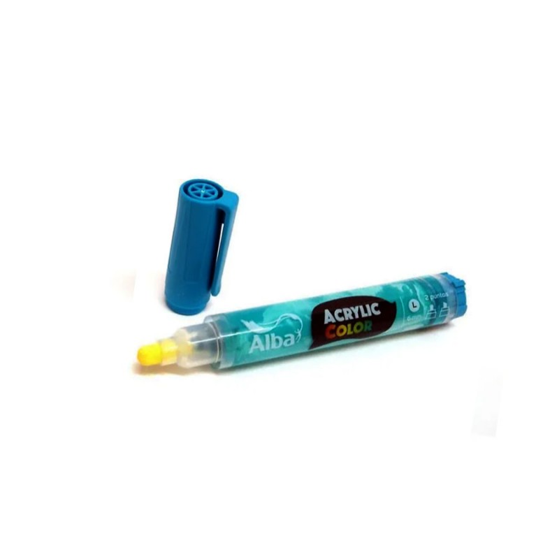 MARCADOR ALBA ACRYLIC L 459 TURQUESA 6 MM MARCADOR ALBA ACRYLIC L 459 TURQUESA 6 MM