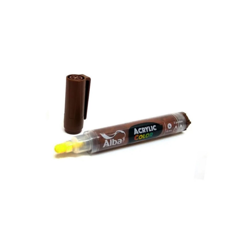 MARCADOR ALBA ACRYLIC L 468 SOMBRA TOSTADA 6 MM MARCADOR ALBA ACRYLIC L 468 SOMBRA TOSTADA 6 MM