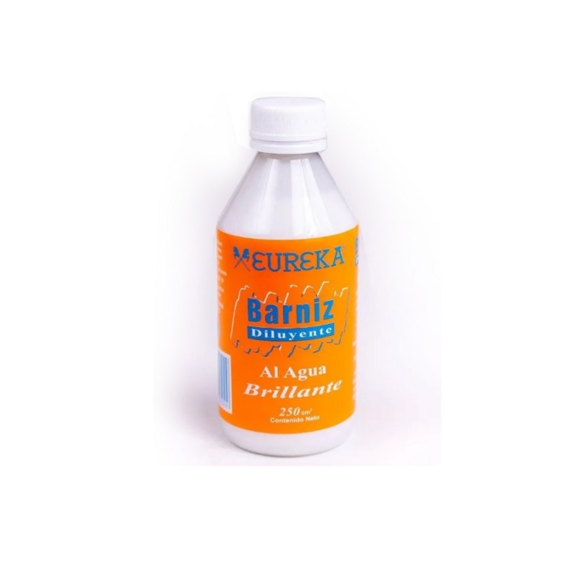 Barniz al Agua Eureka x 250 cc Brillante Barniz al Agua Eureka x 250 cc Brillante