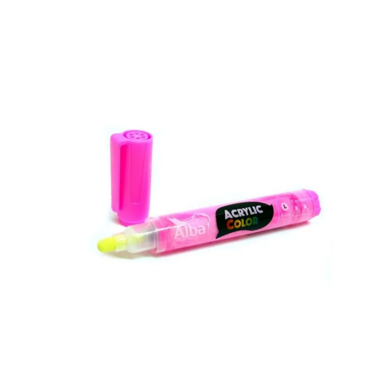 MARCADOR ALBA ACRYLIC L 497 ROSA CHICLE 6 MM MARCADOR ALBA ACRYLIC L 497 ROSA CHICLE 6 MM