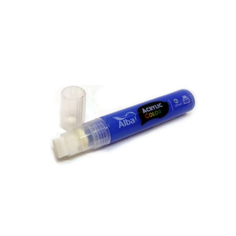 MARCADOR ALBA ACRYLIC XL 445 AZUL ULTRAMAR 15 MM MARCADOR ALBA ACRYLIC XL 445 AZUL ULTRAMAR 15 MM