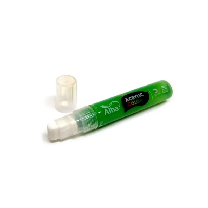 MARCADOR ALBA ACRYLIC XL 457 VERDE MEDIANO 15 MM