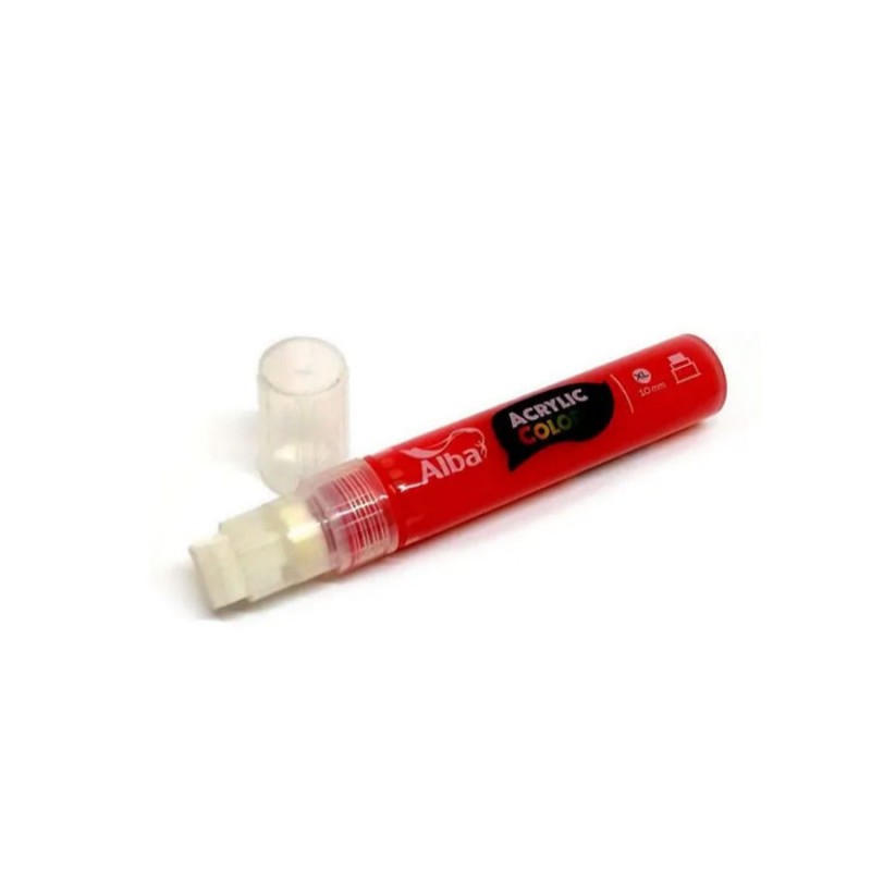 MARCADOR ALBA ACRYLIC XL 486 ROJO 15 MM MARCADOR ALBA ACRYLIC XL 486 ROJO 15 MM