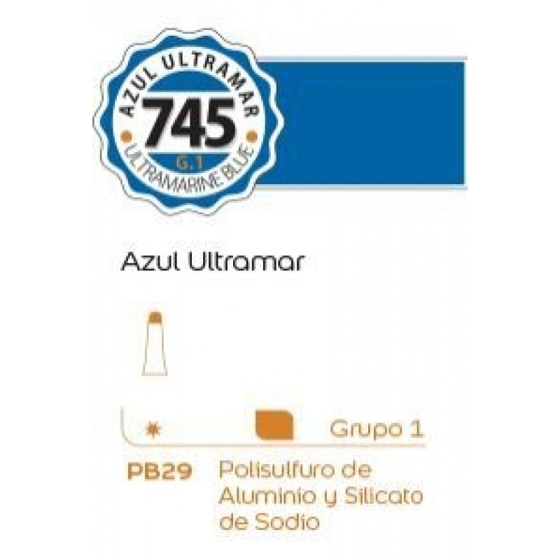 TEMPERA ALBA 745 AZUL ULTRAMAR
