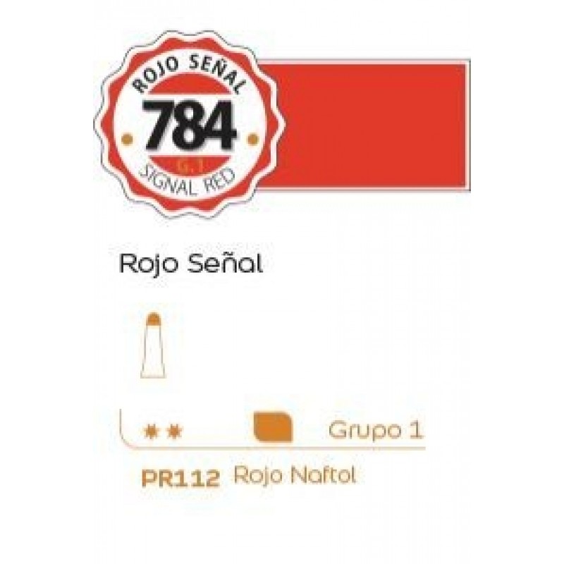 TEMPERA ALBA 784 ROJO SEÑAL TEMPERA ALBA 784 ROJO SEÑAL
